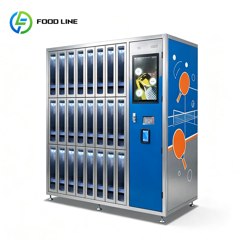 Sports Equipment Locker - Автомат по продаже ракеток для настольного