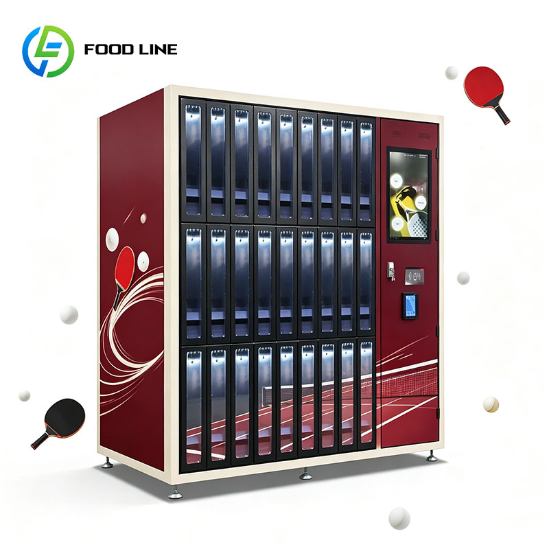 Sports Equipment Locker - Торговый автомат для ракеток для настольного
