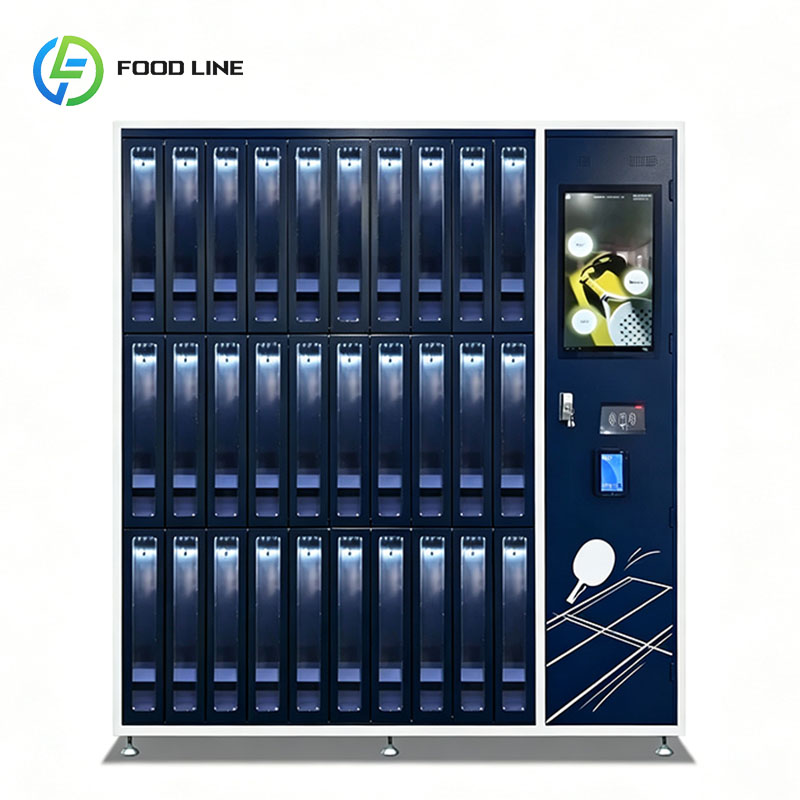 Sports Equipment Locker - Торговый автомат для настольного тенниса с