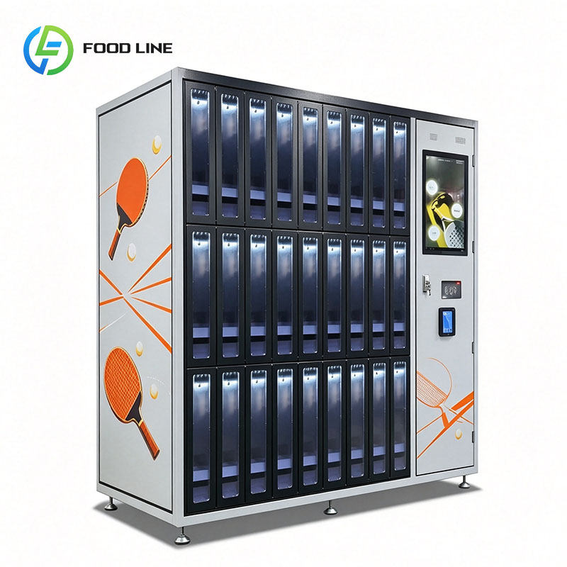 Sports Equipment Locker - Автомат по продаже ракеток для пинг-понга