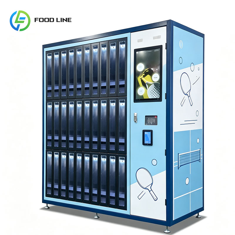 Sports Equipment Locker - Торговый автомат для настольного тенниса: шкаф