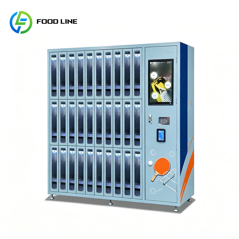 Sports Equipment Locker - Торговый автомат для ракеток для настольного