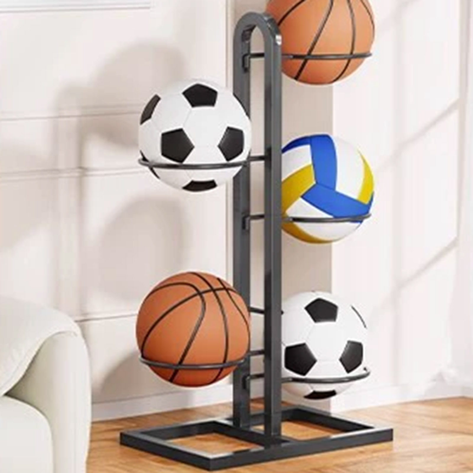 Складная баскетбольная стойка, – обзор и цена Sports Equipment Garage Storage